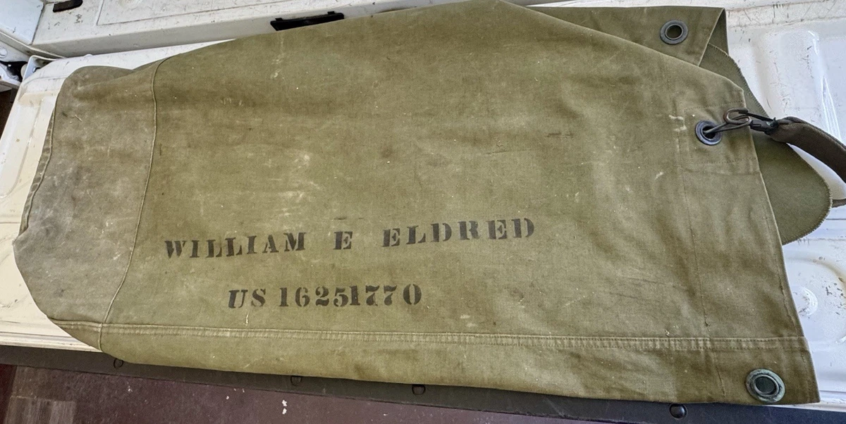 Wwii Duffle Bag In Original Ww Ii Us Field Gear & Equipment for