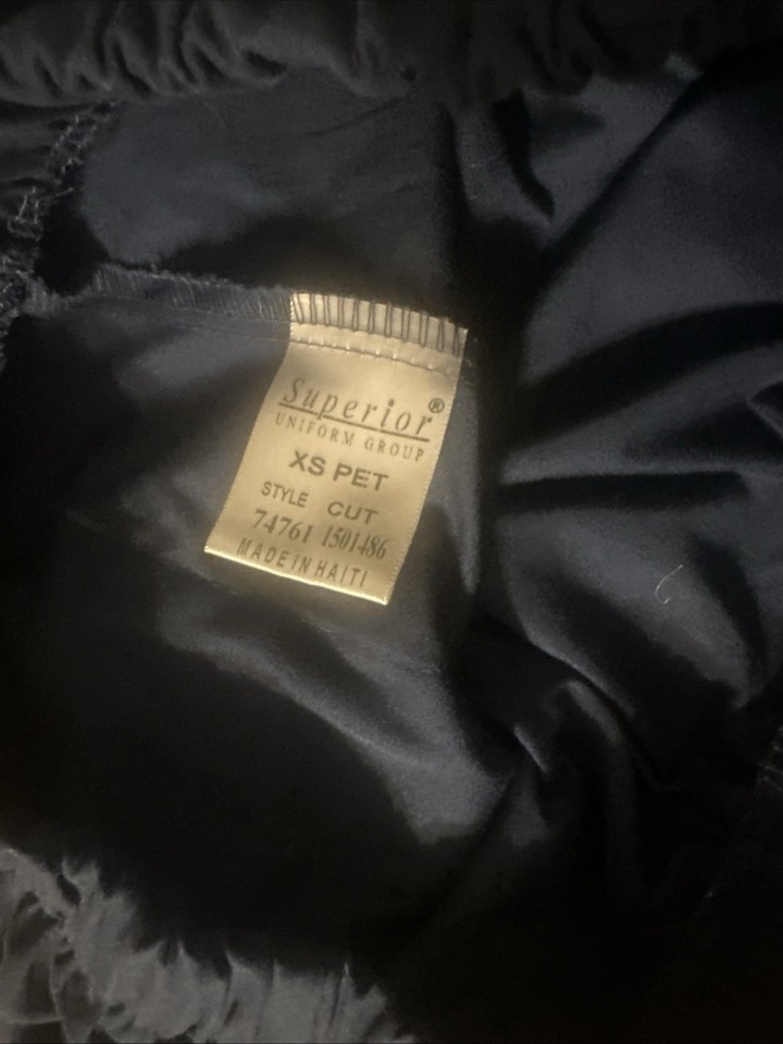 CVS Pharmacy Women's Tech Scrubs XS Navy Blue | eBay