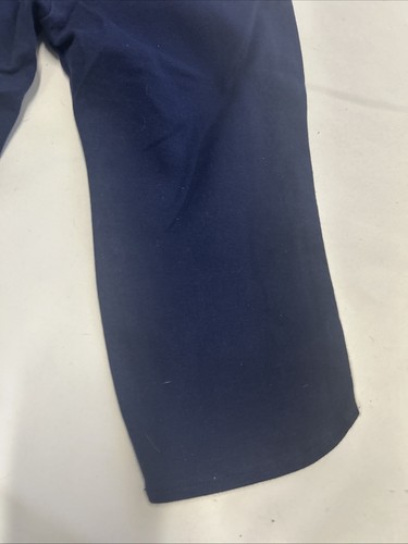 Zara Girls 5T Navy Blue White Striped Drawstring Sweatpants - Picture 8 of 11