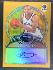 Alexander Johnson 2007-08 Topps Bowman Sterling Refractor Auto /219 #80