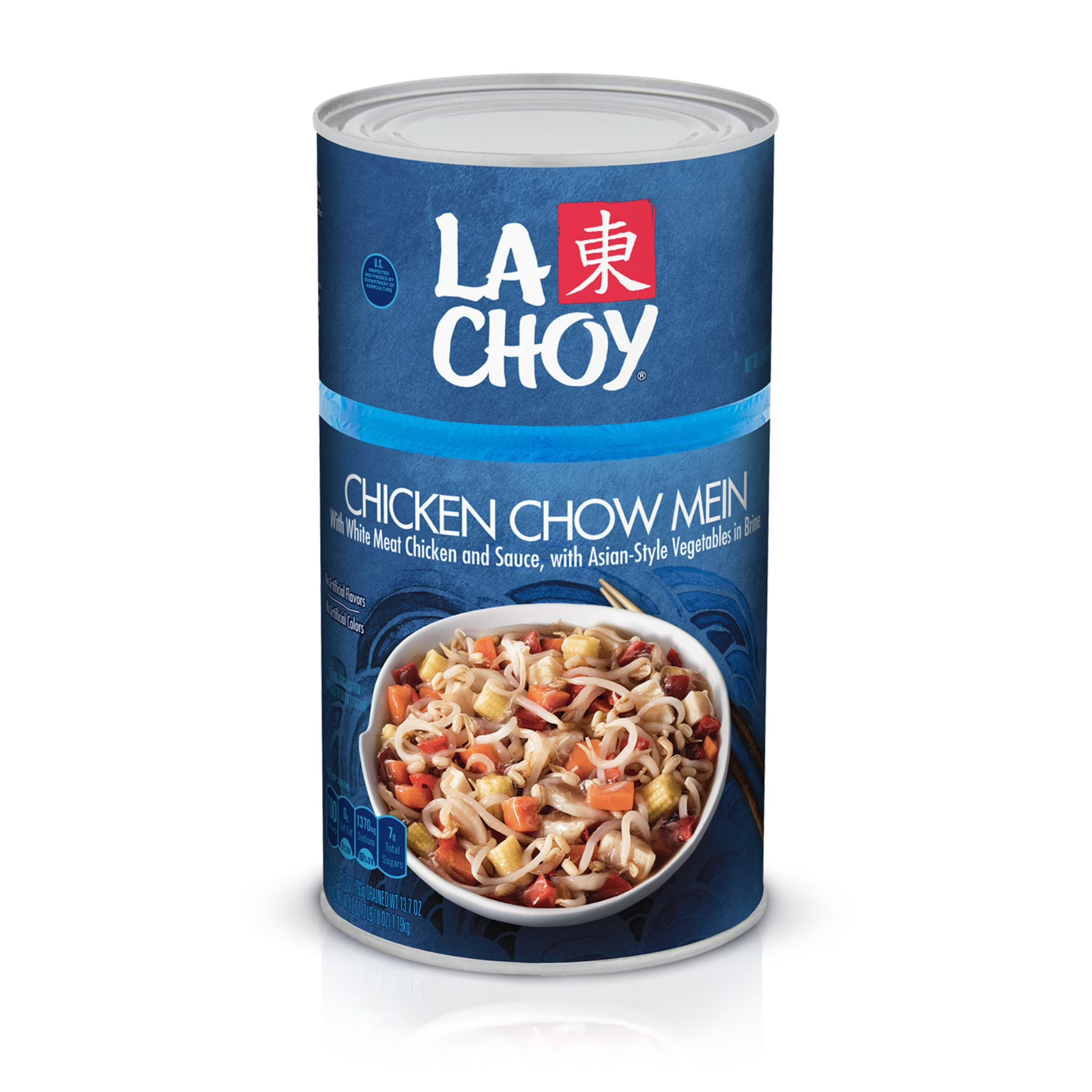 La Choy Pollo Chow Mein, Carne Blanca Pollo y Verduras en Salsa, 42 OZ