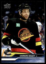 2023-24 Upper Deck Carson Soucy Vancouver Canucks #639