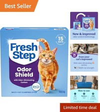 Multi-Cat Extra Strength Litter - 14 lb with Febreze for Long-Lasting Freshness