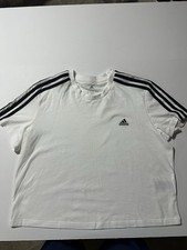 Adidas Women  s/Juniors T-Shirt Size Large White