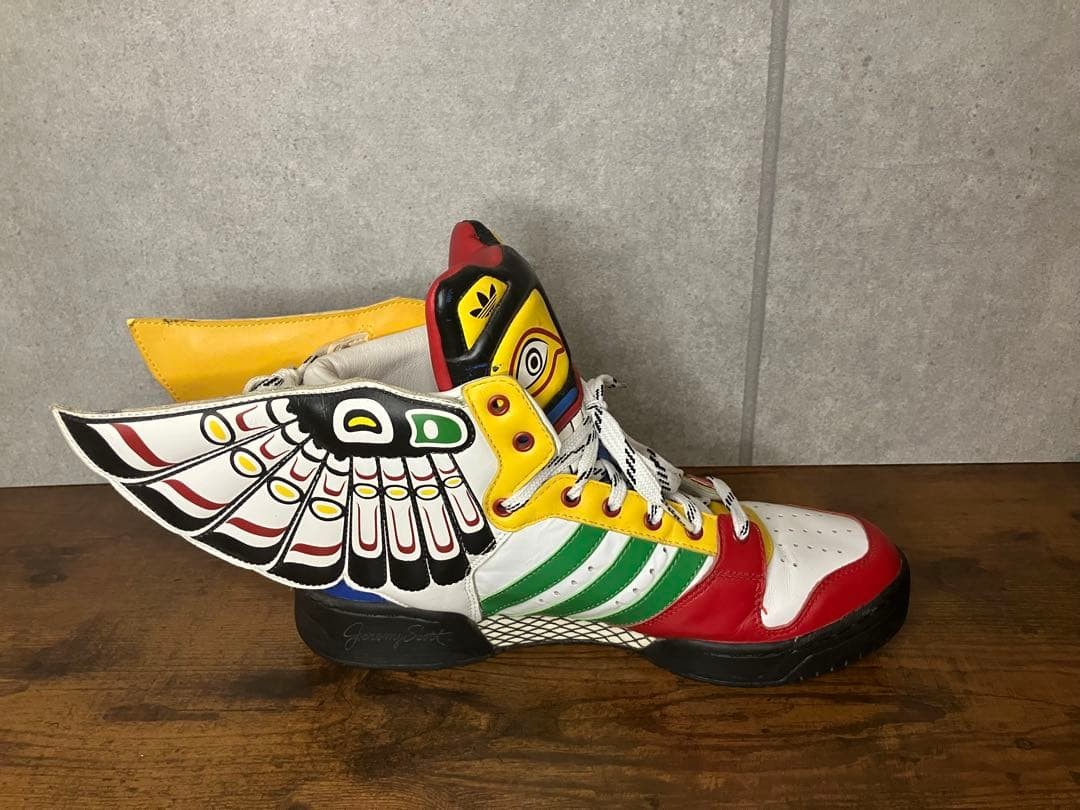 Adidas Originals Jeremy Scott Wings 2.0 Totem Q23171 Men's US10 Adidas Originals Jeremy Scott Wings 2.0 Totem Q23171 Men's US10