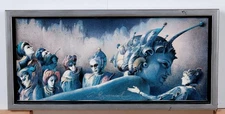 Gil Bruvel "The Philosophers" Hand Signed Framed Limited Edition lithograph