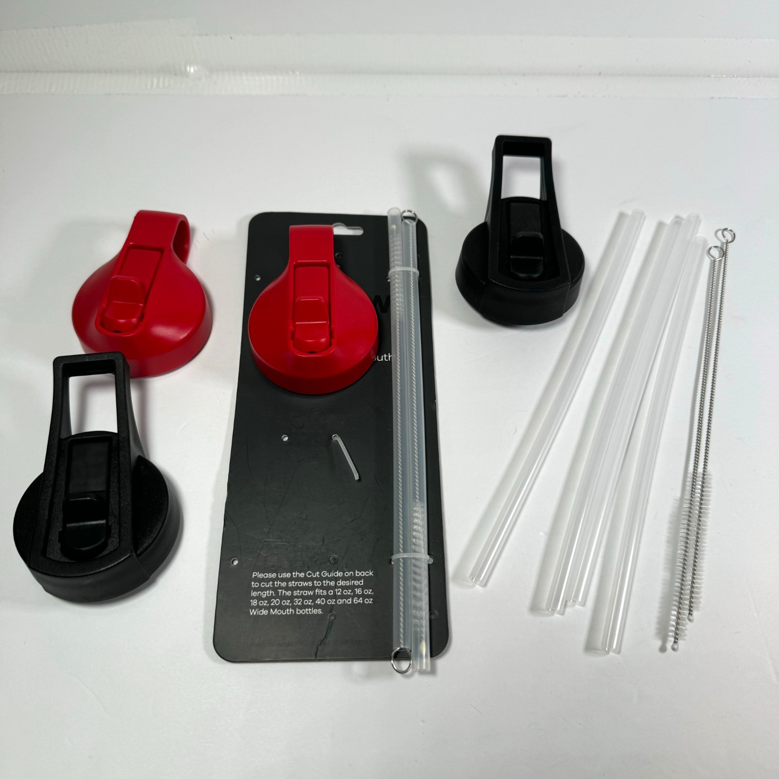 Replacement Lid Straw Cleaner Lot Tumbler Universal Fit