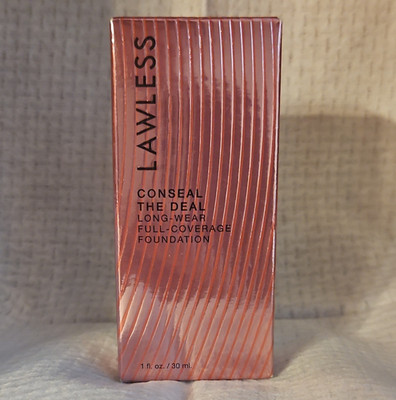 Lawless Conceal The Deal Full-Coverage Matte Liquid Foundation Honeycomb 1 fl oz