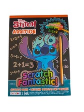 Lilo Stitch Bendon Scratch Fantastic Activity Book Scratch Art - NEW Ages 3