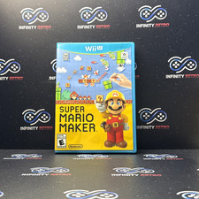 Super Mario Maker Nintendo Wii U CIB Complete Refurbished & Tested Free Shipping
