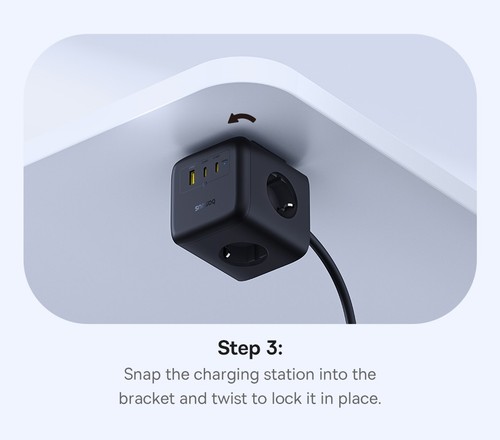 Baseus 67W GaN Fast Charger Power Strip 3AC 3680W Outlet USB-C Fast Charging - 第 10/20 張圖片