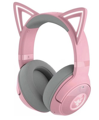 Razer Kraken Kitty V2 Quartz Edition Wireless Bluetooth Gaming Headset