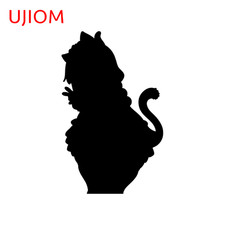EARLFAMILY 5.1" Kanna Kamui Car Sticker Hood Car Windows Helmet Bumper Decals