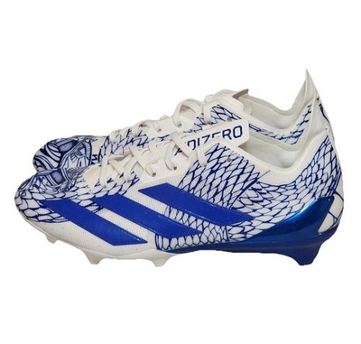 NEW Adidas Adizero Electric Grafiti Men Football Cleats Blue  display picture 3