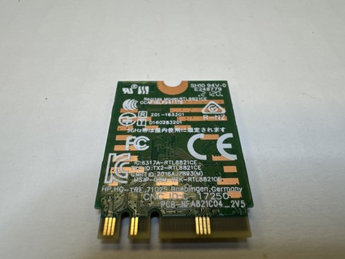 Carte Wi-Fi 1x1 HP Realtek Coco AC M09870-005 - Photo 2/2