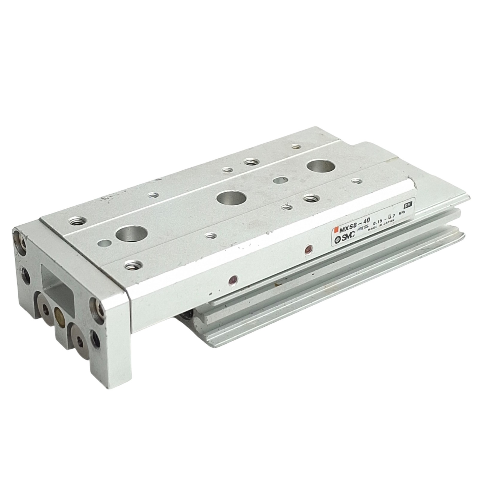 SMC MXS8-40 Air Slide Table Dual Rod Guided Cylinder, 8mm Bore, 40mm Stroke