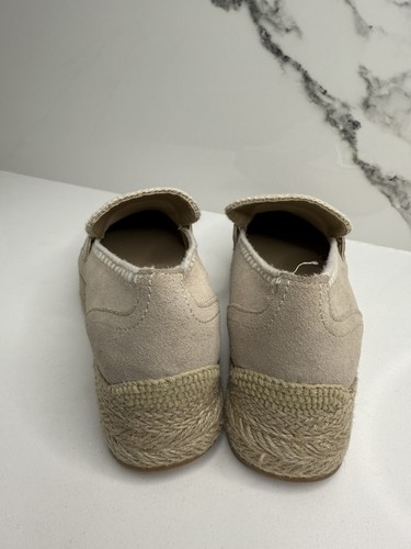 Dolce Vita Damen US 9 Jalia Taupe Wildleder Sneaker Halbschuhe Espadrilles Plateau - Bild 6 von 11