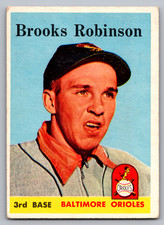 1958 TOPPS #307 BROOKS ROBINSON ORIOLES