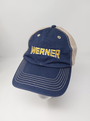 Werner Strap Back Dad Hat Adjustable Mesh Back Cap