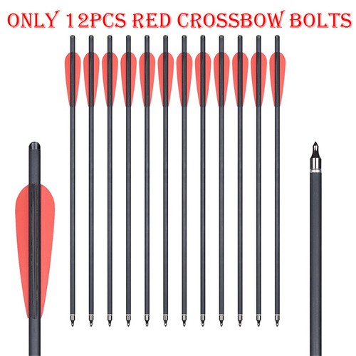 Huntingdoor 20-inch Carbon Arrows Bolts OD8.8mm Screw-in Points Hunting Tips - Picture 27 of 31
