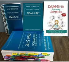 DSM 5 TR + Index tab, Desk Reference Spiral, ...