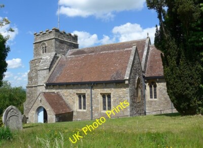 Photo 6x4 All Saints, Kington Magna: early June 2015  c2015