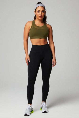 Legging FABLETICS Define Powerhold cintura alta - negro - talla XS alto - Imagen 3 de 4