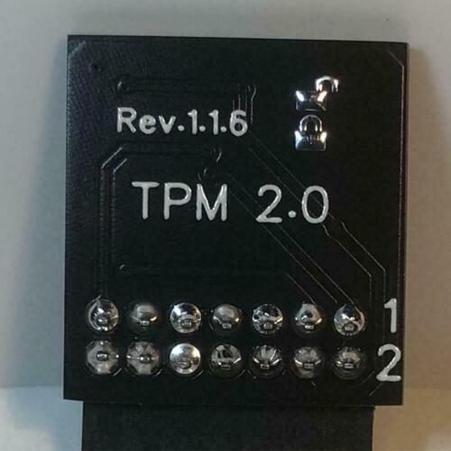 Tpm2.0 Security Module Supports Multi-brand Motherboards 14 12 20-1pin 18 New~ - Bild 4 von 18