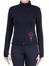 Figure Skating Polartec Fleece Jacket Rhinestone JR282PKF
