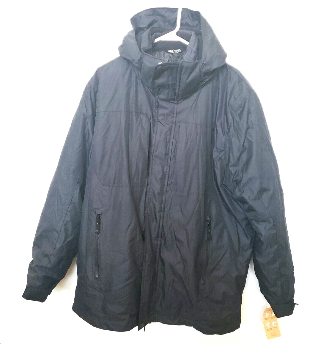 NEW ZXEROPOSUR Black Gold Jacket Coat Insulated XXL/XXG $250