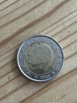 2 Euro Coin - Belgique 2000 - Pièce Euro Rare - Photo 1/2