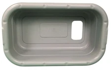 New AyrKing B302G Gray 7-3/4 Plastic Lug With Hole" Pack of 2 S2