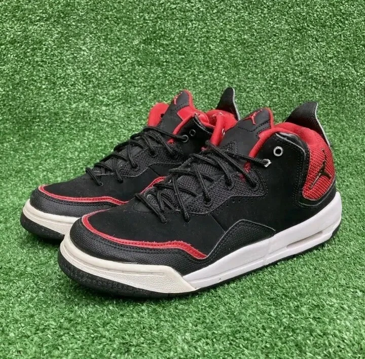 Nike Jordan Courtside 23 Youth GS 5Y Black Red Sneakers Shoes