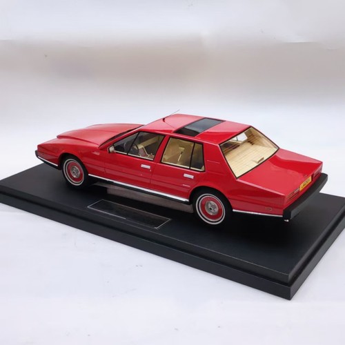 PMC Resin Model Car 1/18 Aston Martin Lagonda 1986 Red limited edition 50pcs - Picture 2 of 8
