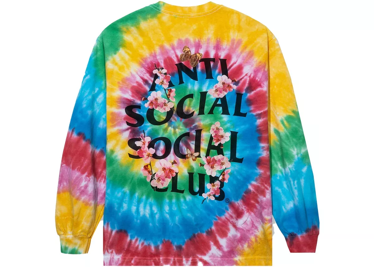 Anti social social club tie dye new arrivals