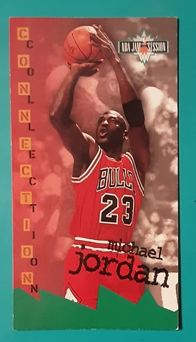 🏀1995-96 Fleer NBA Jam Session Michael Jordan Collection Connection #13 VGEX🏀
