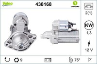 Valeo 438168 Starter FüR Alfa Romeo Fiat Lancia Opel