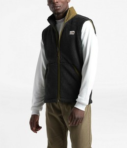 north face sherpa vest