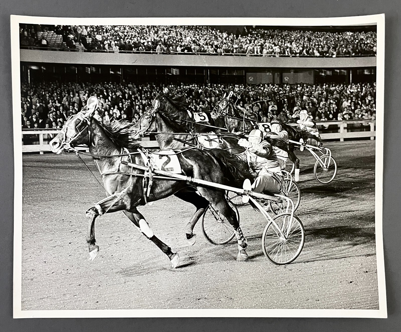 1960s Yonkers NY Raceway Harness Horse Race Sulky Cart Jockey VTG Press Photo eBay