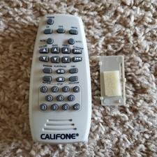 CALIFONE 2395 2395IR Dual Cassette CD Boombox AM/FM Radio Remote Control