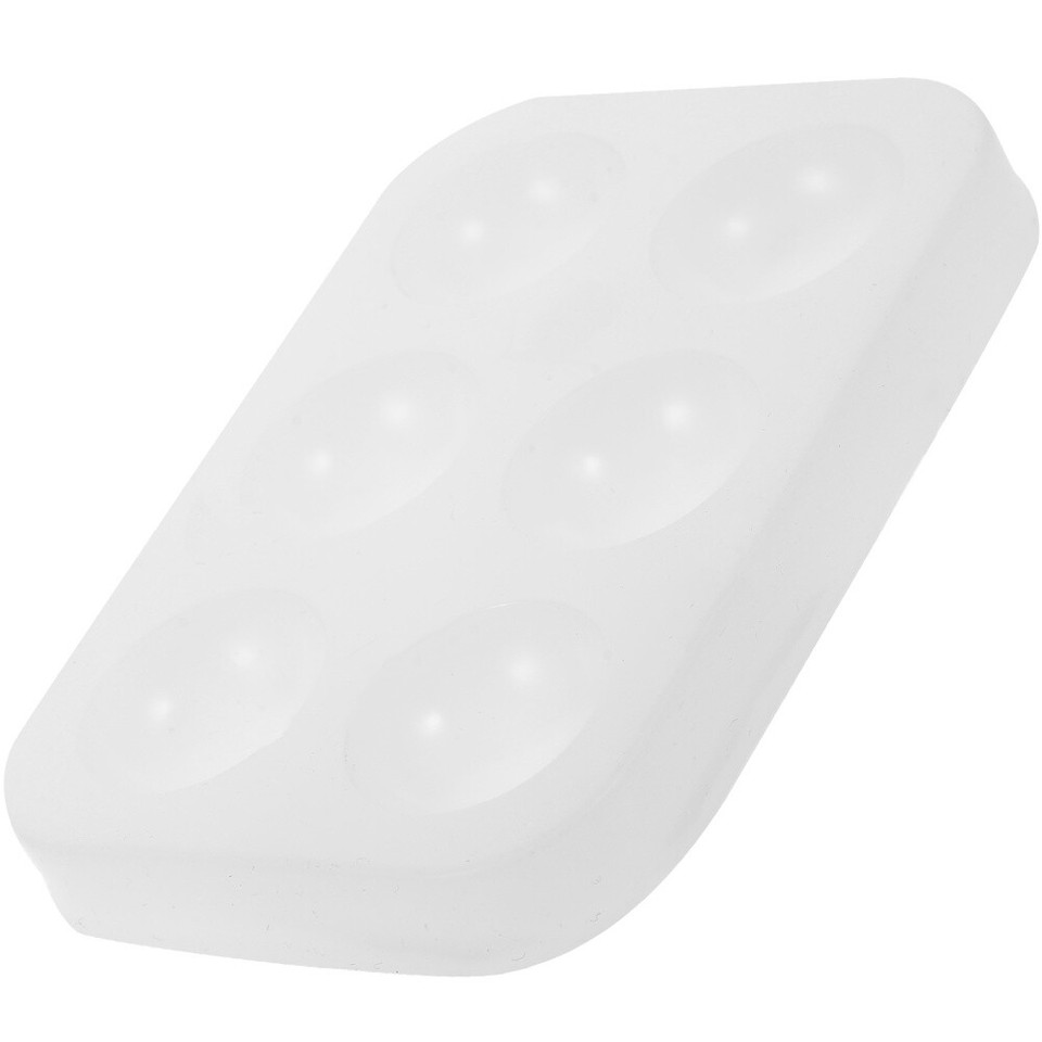 Six Hole Silicone Palette Easy to Clean Acrylic Watercolor Paint Mixing