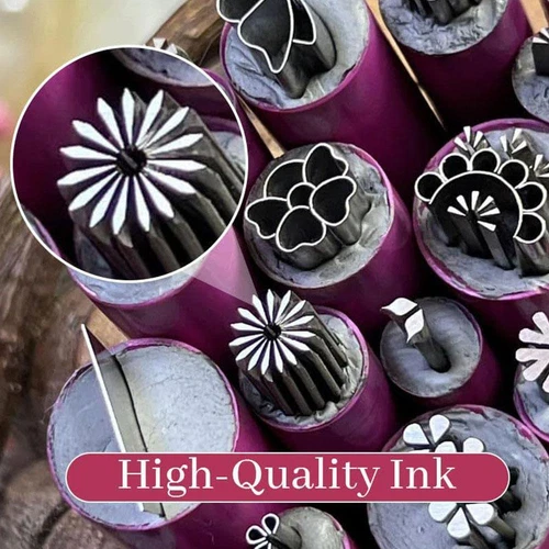 6PCS DIY Nail Nail Art Stamp Pen Set Art Dotting Tools Set for Girls Women - Picture 6 of 14