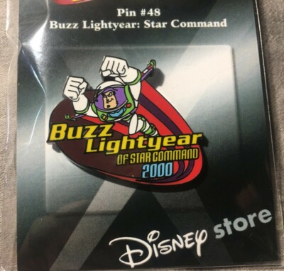 Disney Buzz Lightyear Star Command #48 100 Years Of Dreams Slider Pin 7753