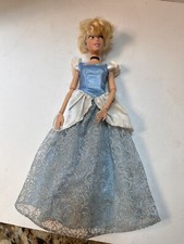 Disney Store Princess Cinderella Classic Doll 11  Blue Dress Blonde