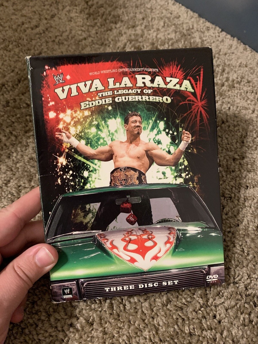 WWE: Viva La Raza: The Legacy of Eddie Guerrero DVD, w/ Raw