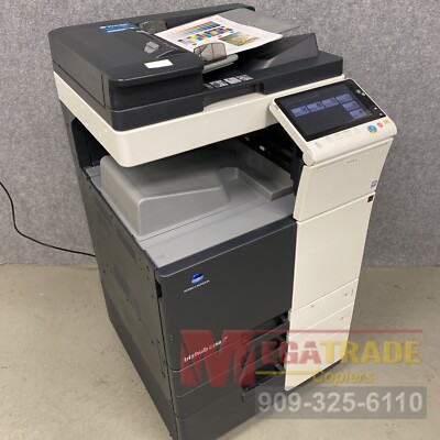 Konica Minolta Bizhub C258 A3 Color Copier Printer Scan Duplex 25 PPM