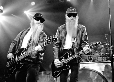 ZZ Top - Promo Live Photo 1990's - Antenna -Recycler - Afterburner
