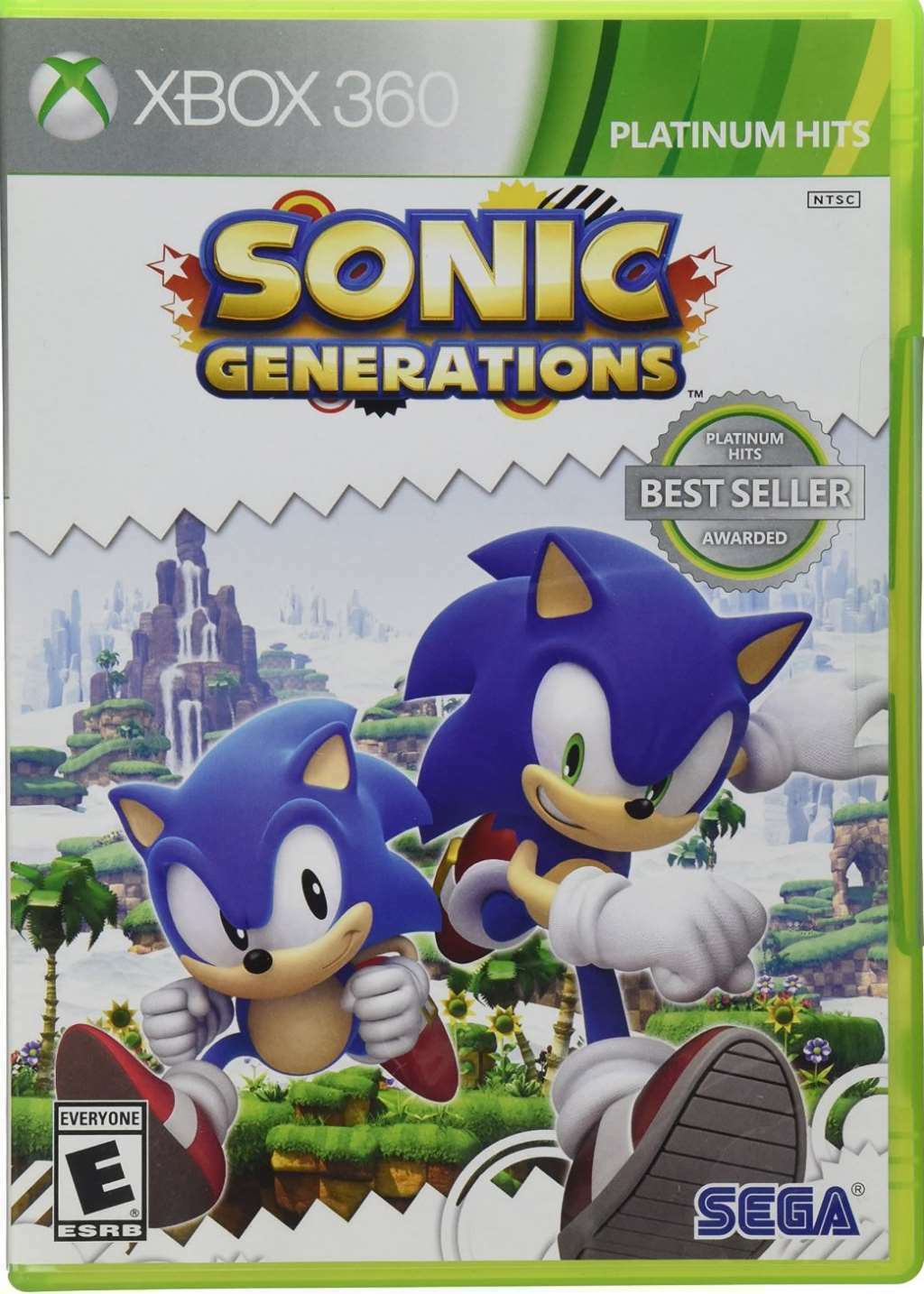 Sonic Free Riders Xbox 360 Game (Cleaned & Sanitized)