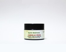 C60 CREAM Size .5 oz Carbon 60 Fullerene with COCONUT Oil, JOJOBA Oil exp 2027