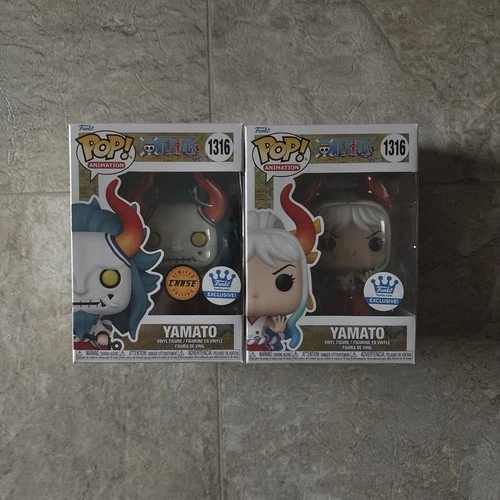 Funko Pop! Vinyl: One Piece - Yamato (Chase) - Funko (Exclusive) #1316 Bundle
